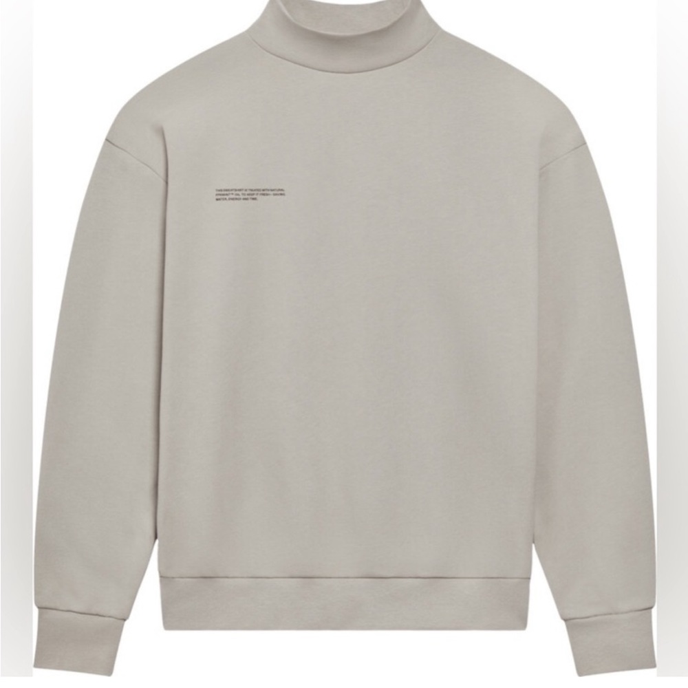 PANGAIA Mock Neck Sweatshirt - L